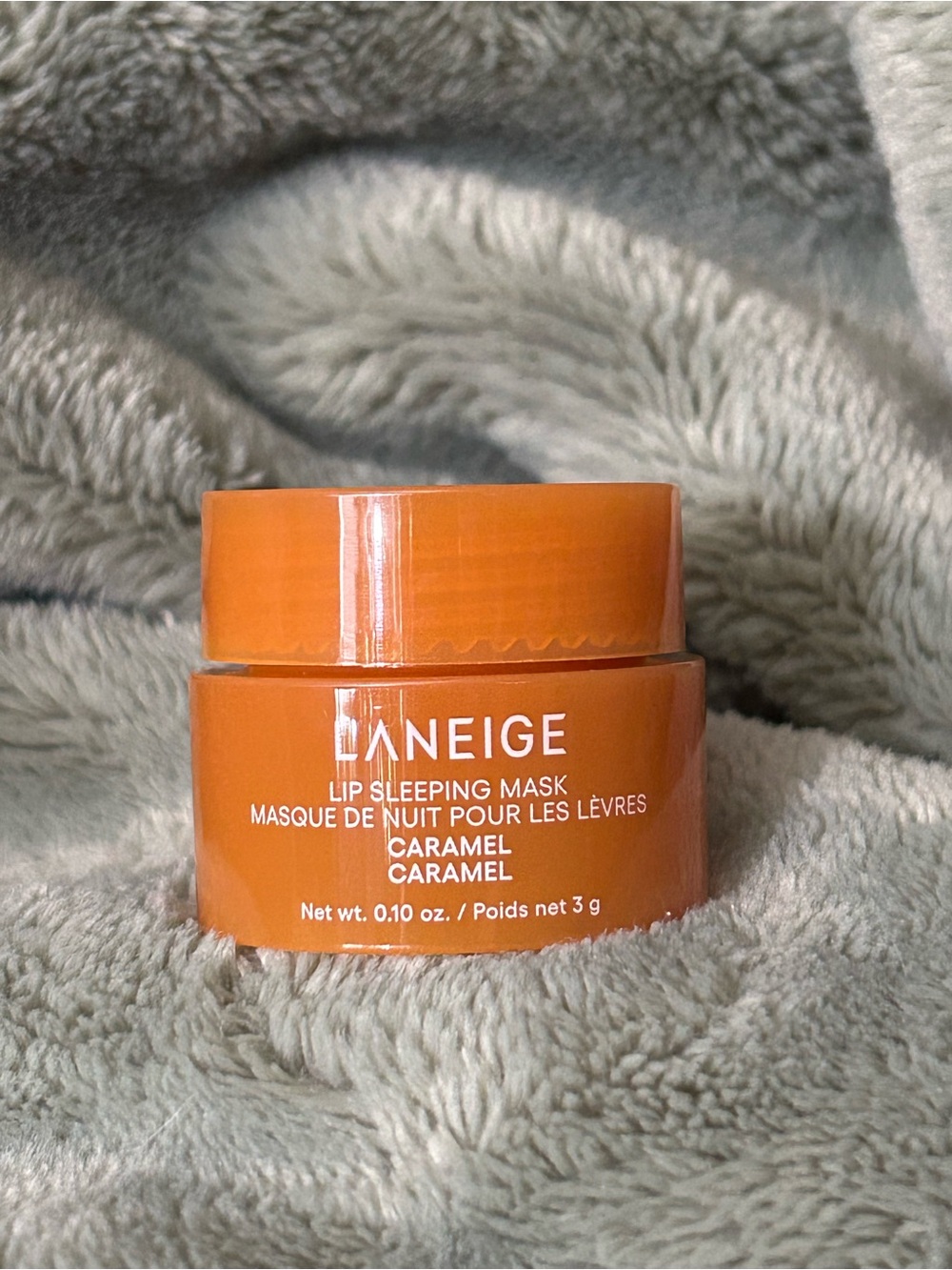 LANEIGE Lip Sleeping Mask – Orange Caramel Jar